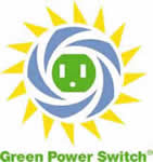 Sustainability Green Power Switch Logo Sustainability Green Power Switch Logo