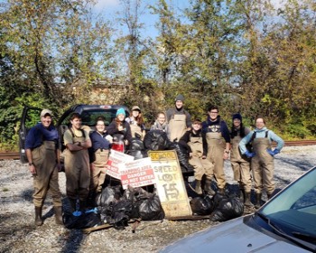 Sustainability Wetland Cleanup 2018