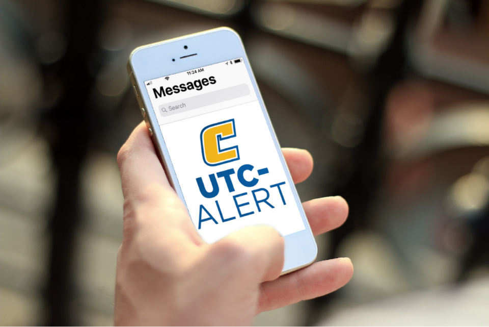 UTC Alert on phone