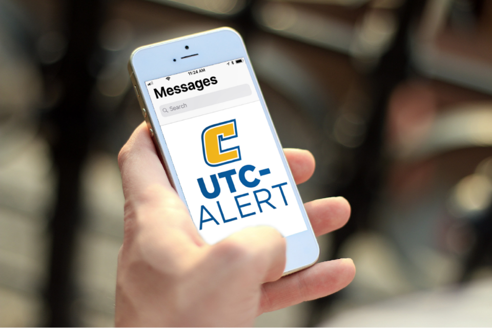 UTC Alert UTC Alert on phone
