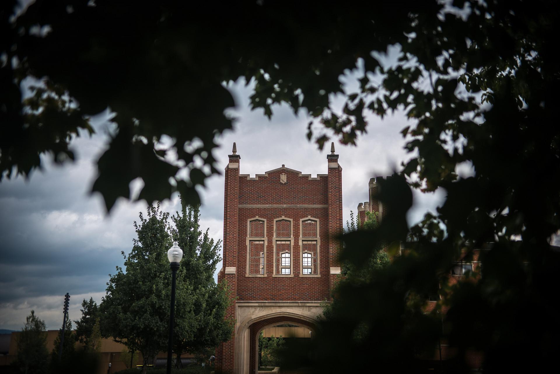 Scenic image of building on Chamberlain field