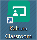 Kaltura Classroom desktop icon