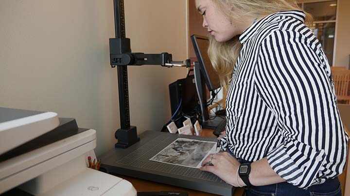 Special Collections Copy Stand