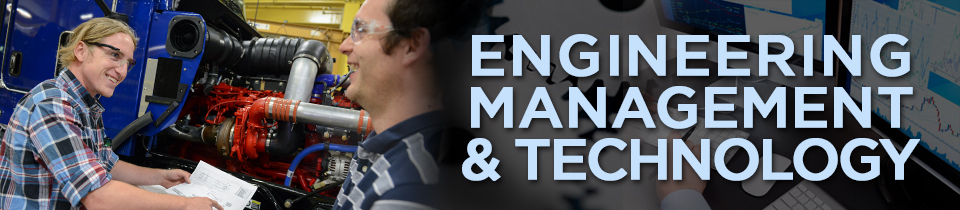 Engineering Management and Technology Banner