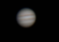 Jupiter seen through the Jones Observatory telescope
