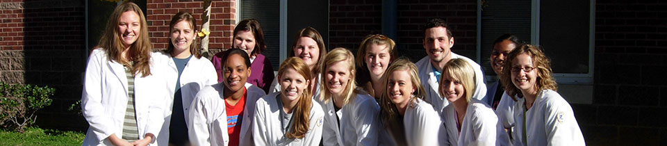 Group photo of nursing students