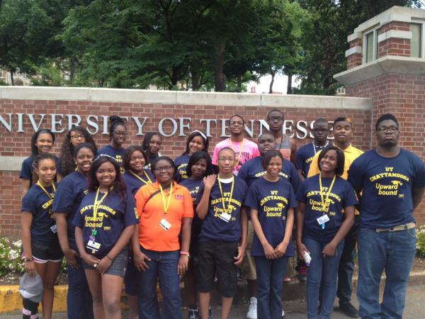 Upward Bound Students at UTK 2013 Upward Bound Students at UTK 2013