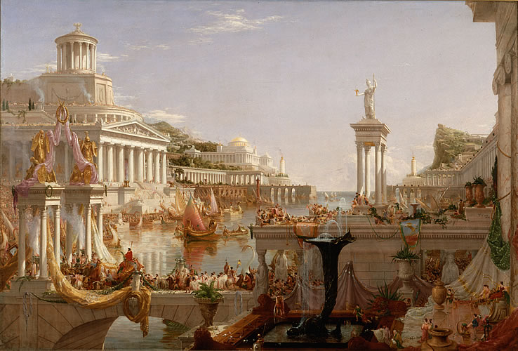 "The Consummation of Empire" by Thomas Cole