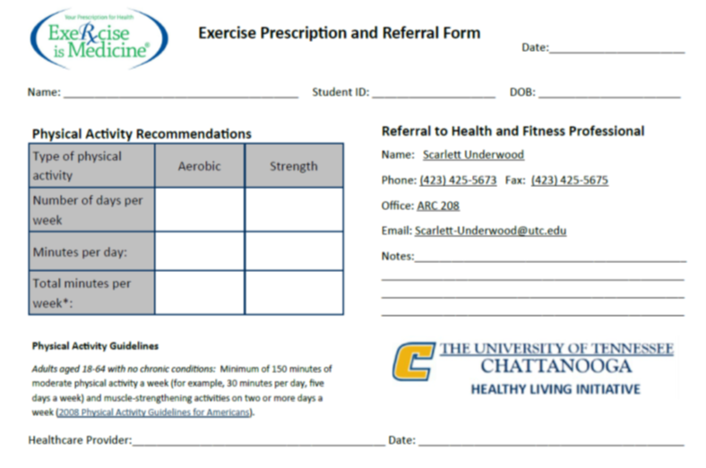 Exercise Prescription