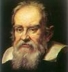 Painting of bust of Galileo