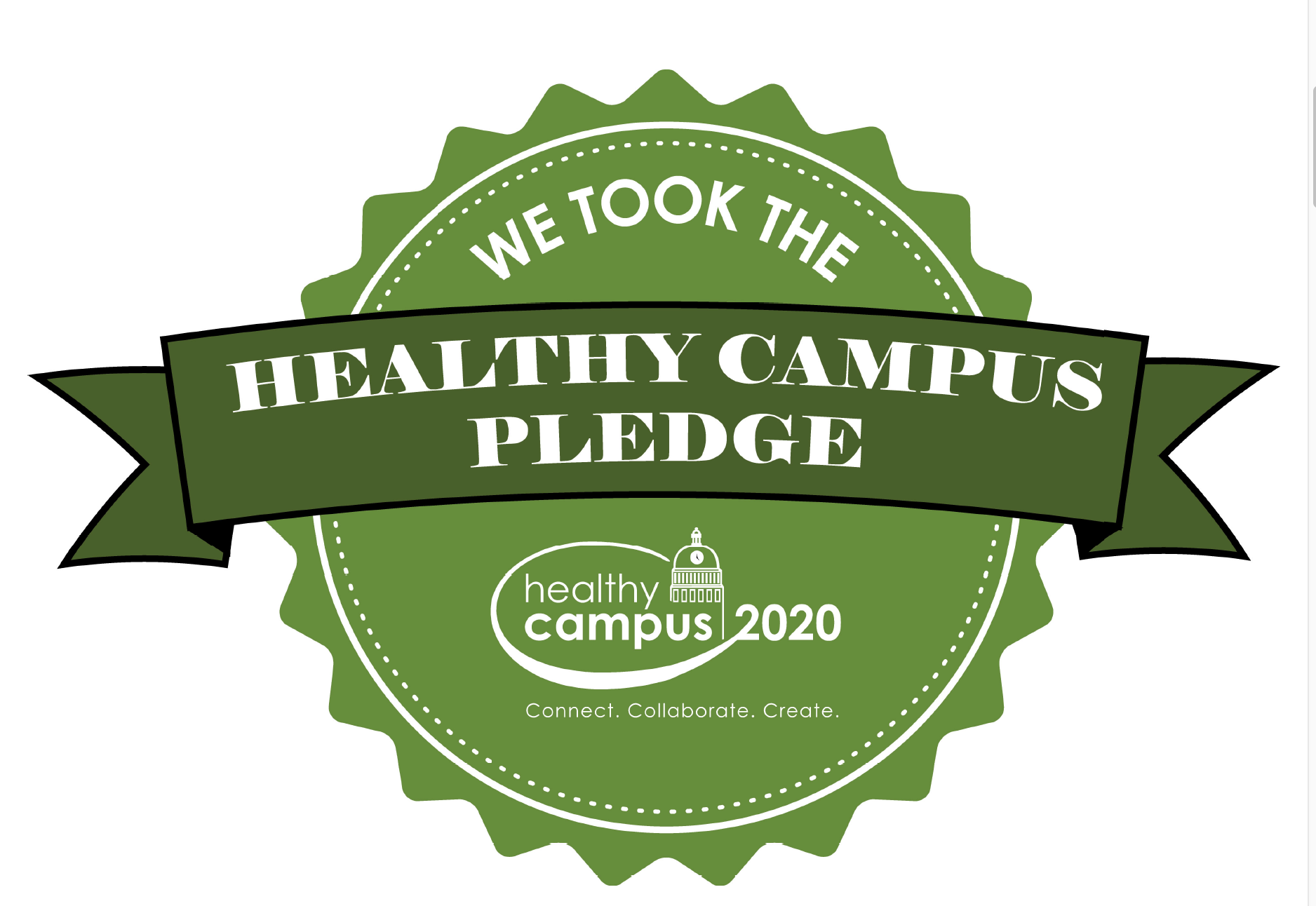 Healthy Campus Pledge Badge