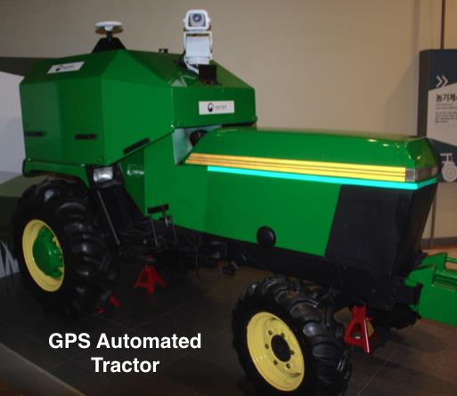 Prototype for a GPS automated tractor