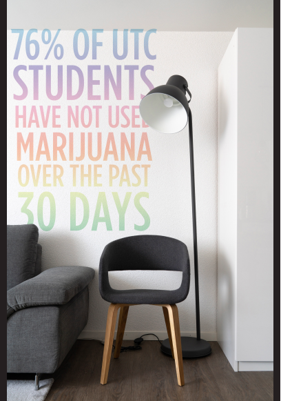 Social Norm UTC Students Marijuana Flyer