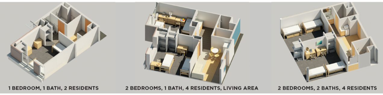 West Campus Room Types