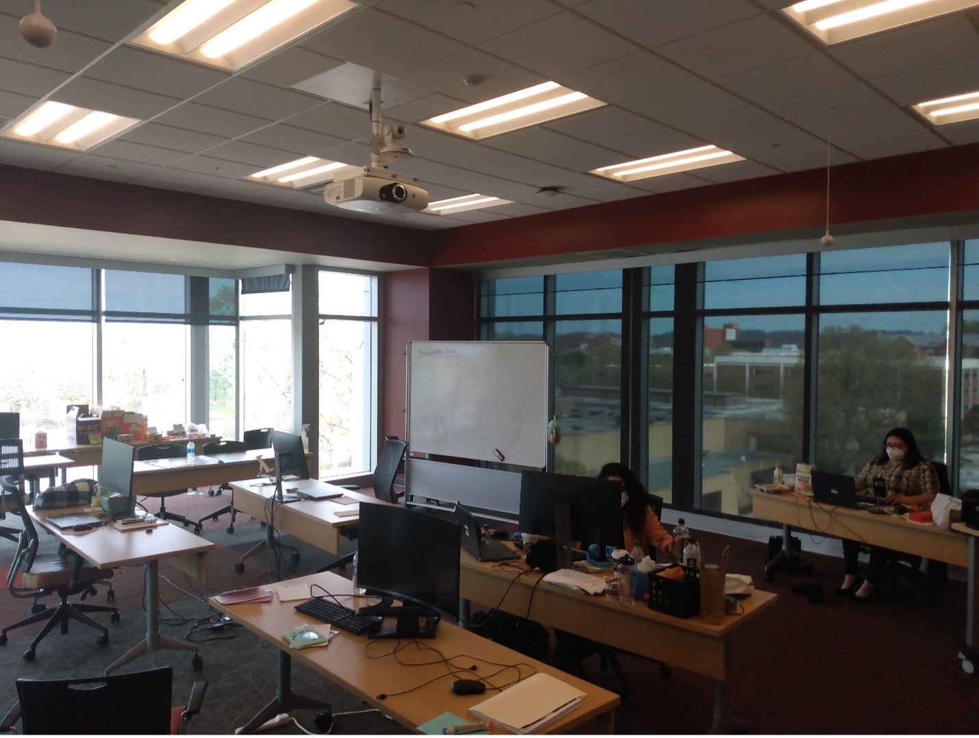 Room used for contact tracing