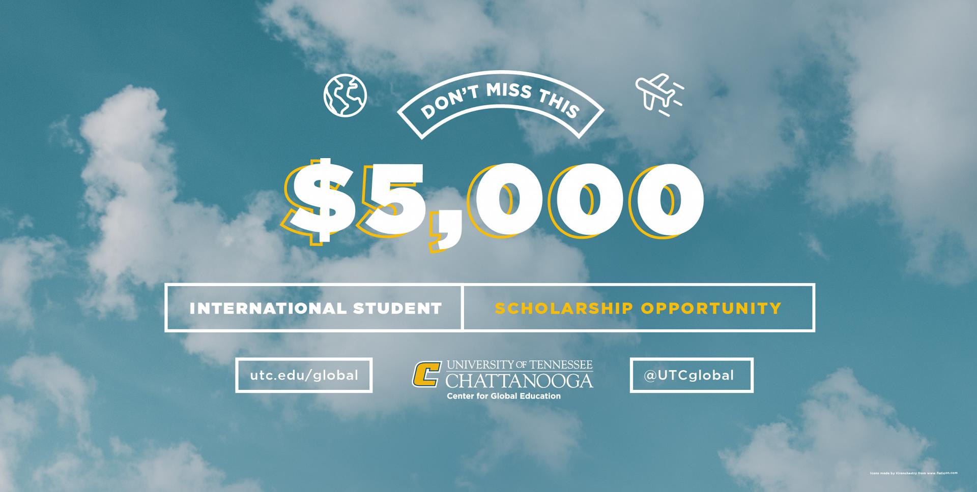 International Student Scholarship Header