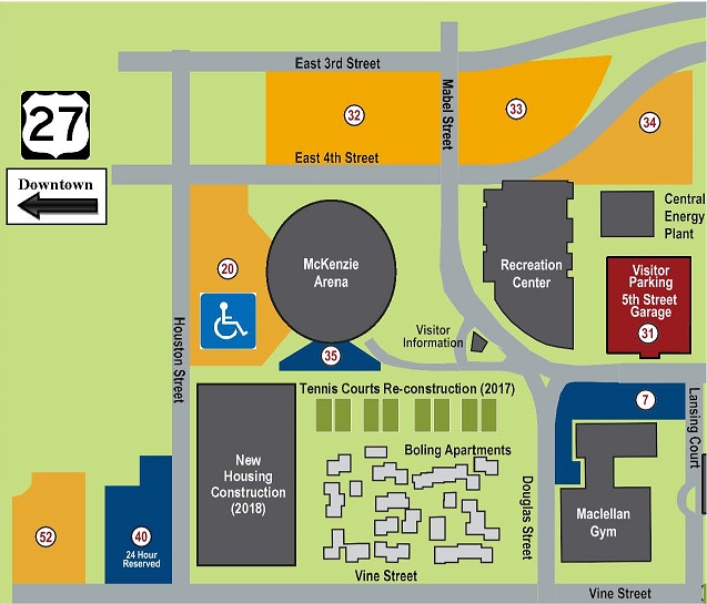 Commencement Parking Commencement Parking