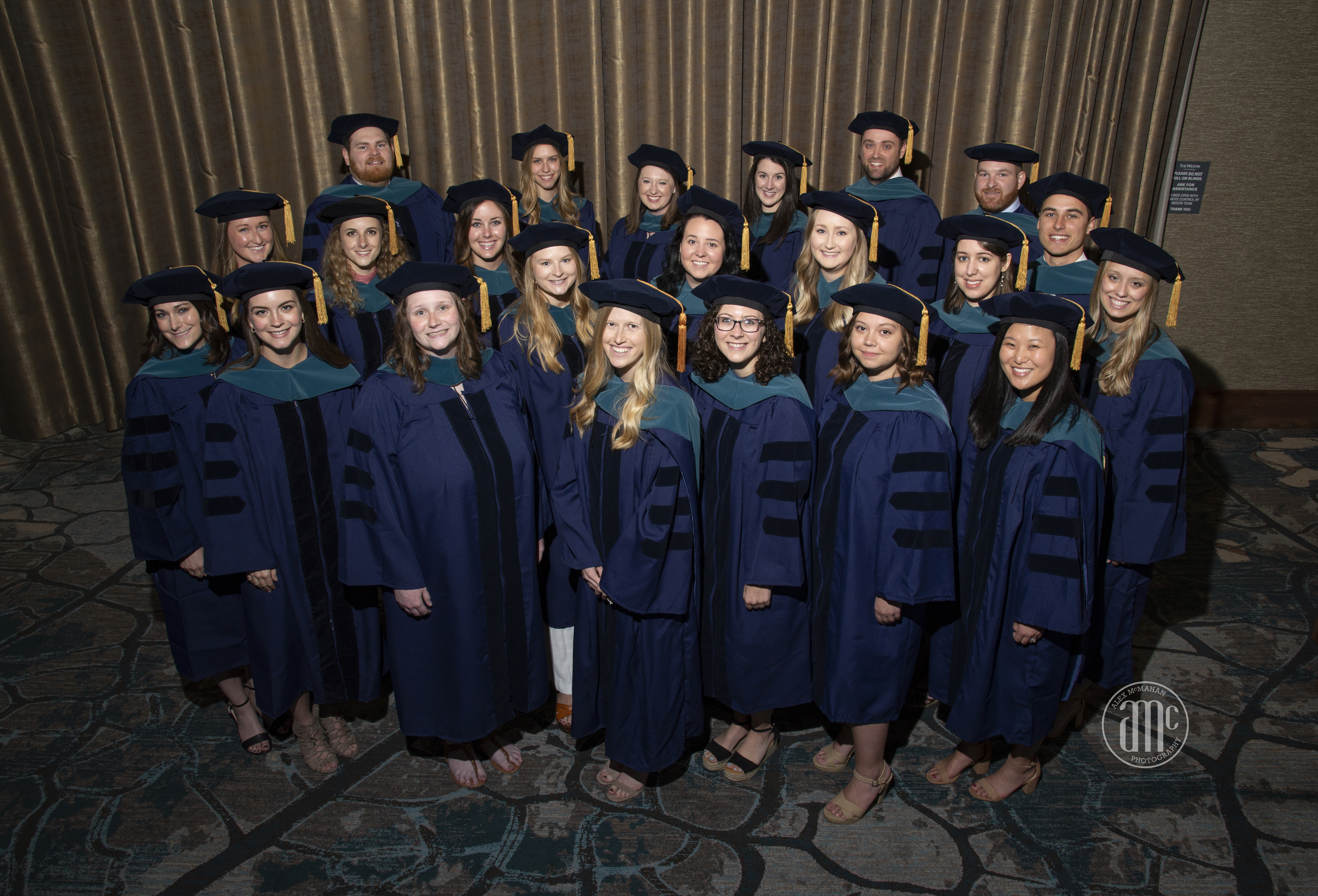 UTC OTD 2021 Graduates- group photo at graduation brunch