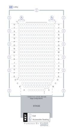 Wards Theatre Map