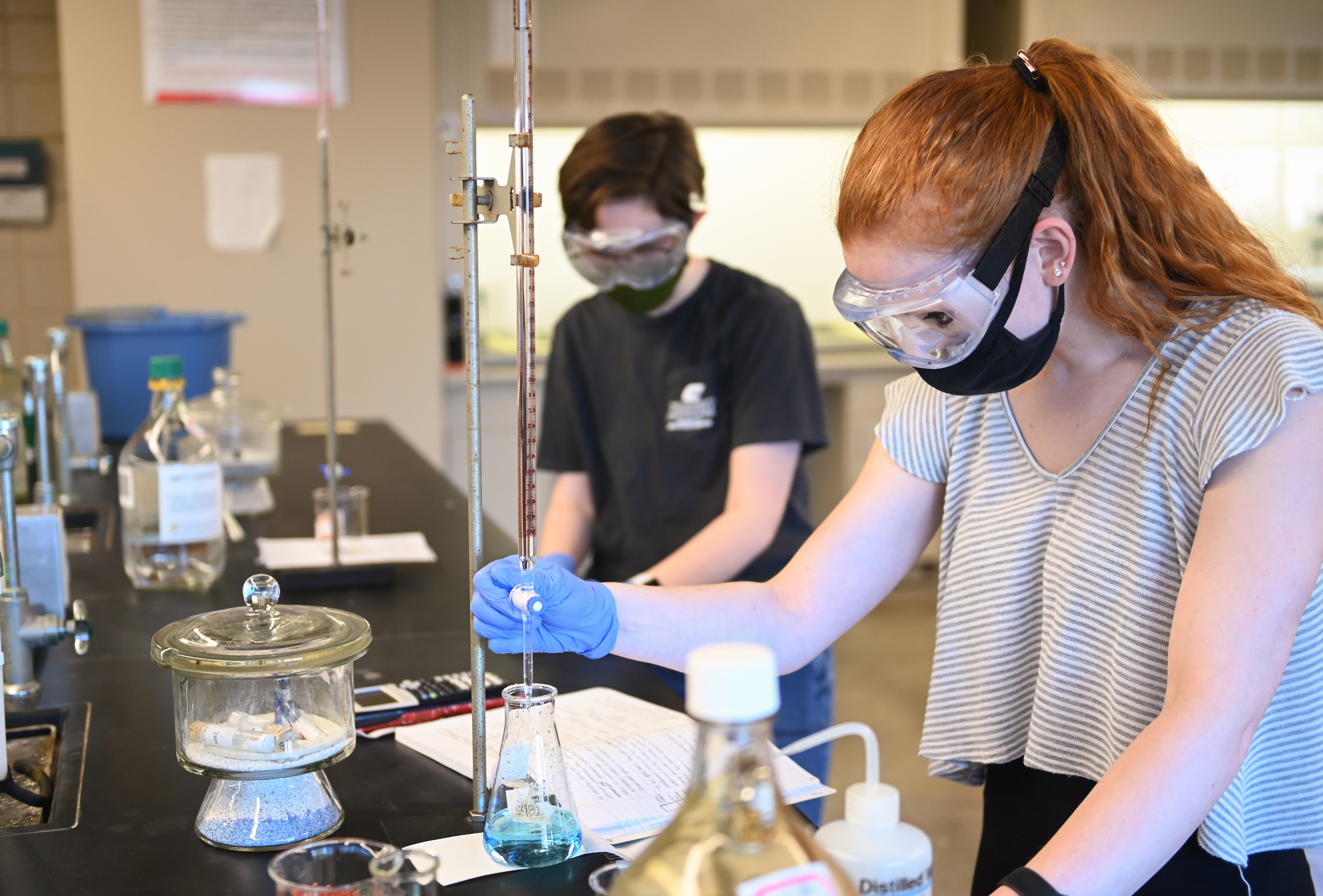 Students in Chemistry lab Students in Chemistry lab