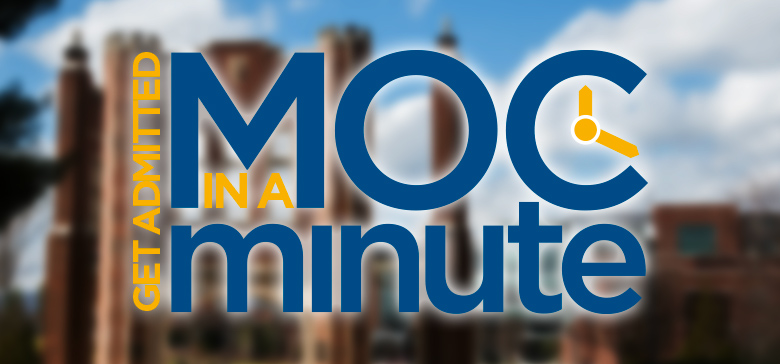 Get Admitted in a Moc Minute Get Admitted in a Moc Minute