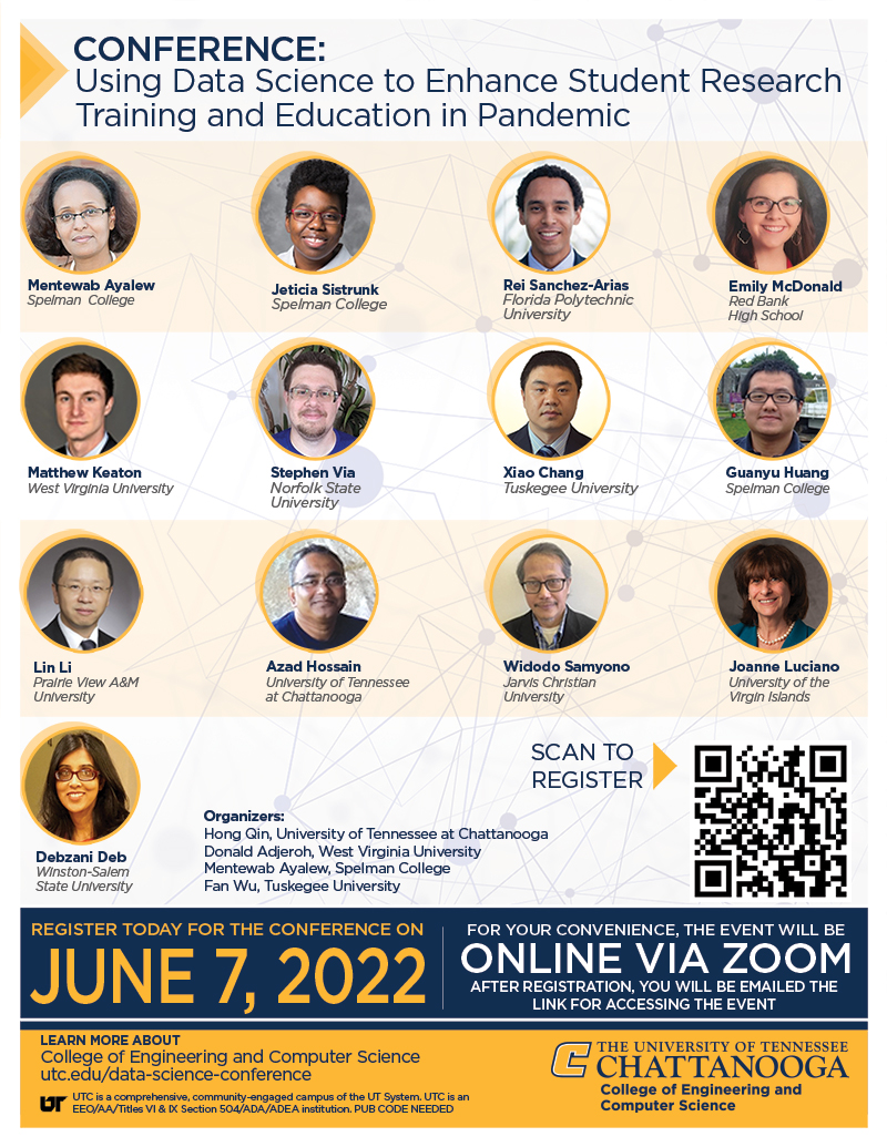 UTC Data Science Conference University of Tennessee at Chattanooga