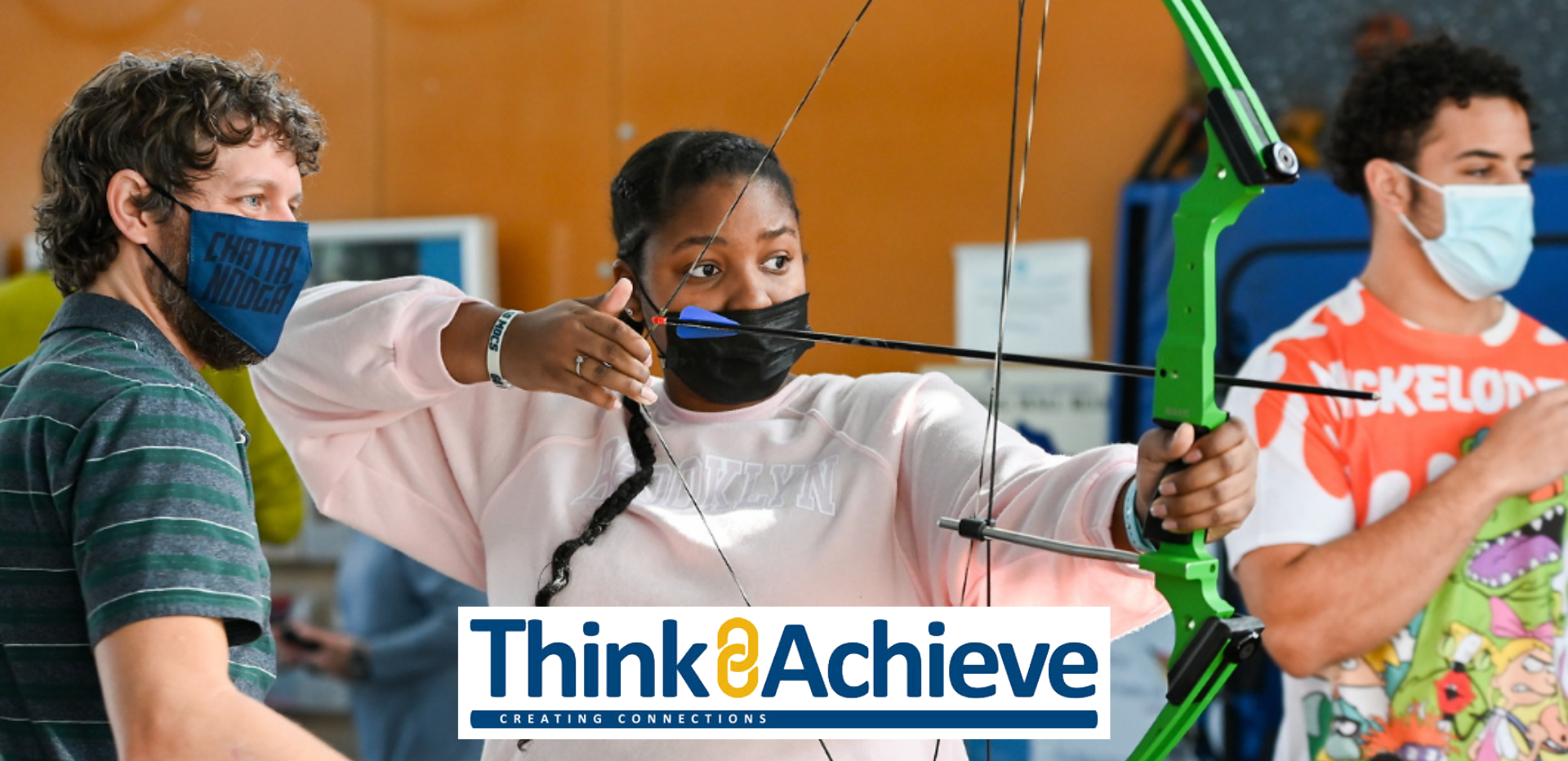 think achieve banner archery