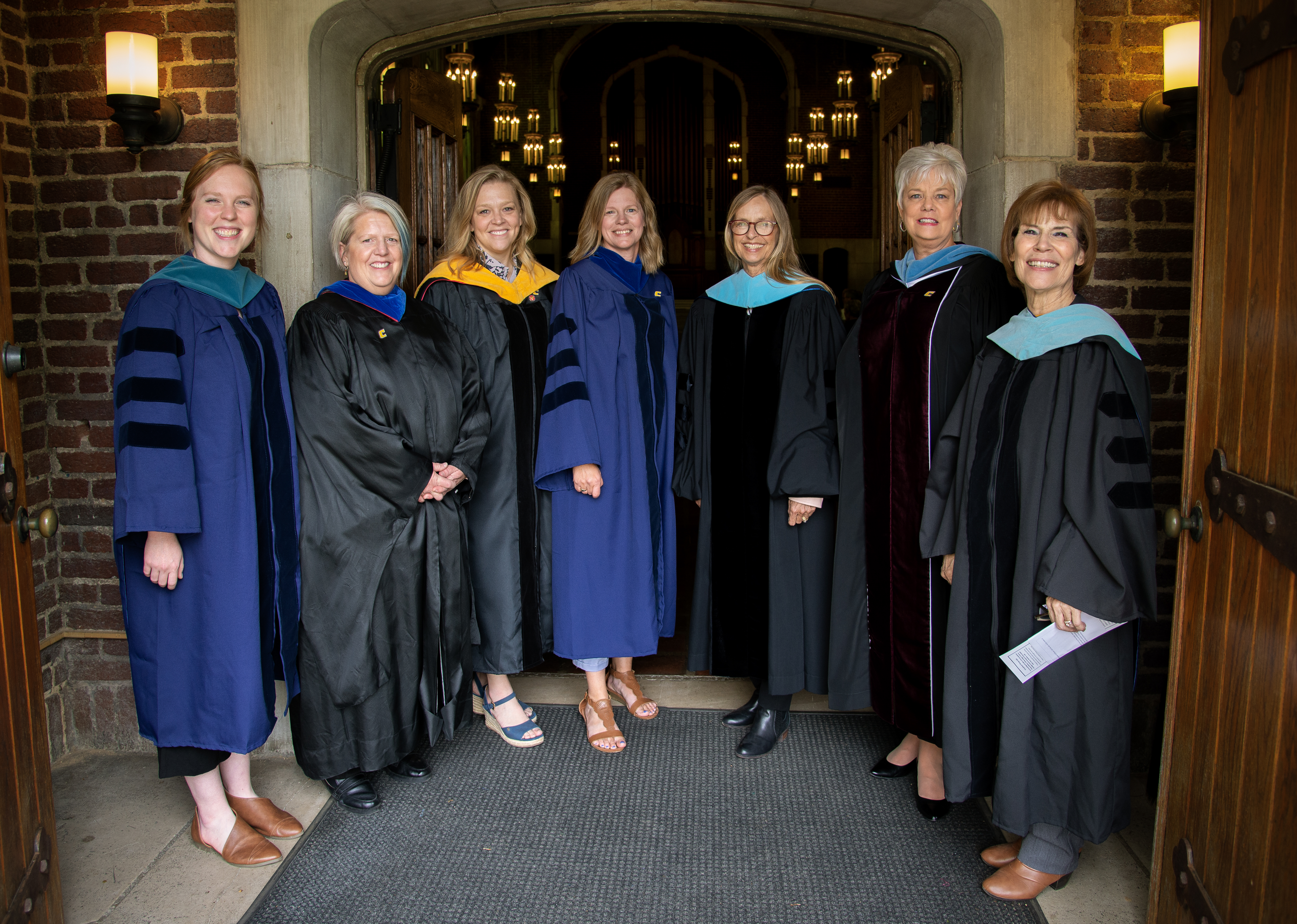 OTD White Coat  faculty and Dean