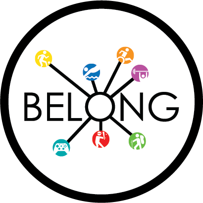 Belong Logo 2.0 - White Circle Design