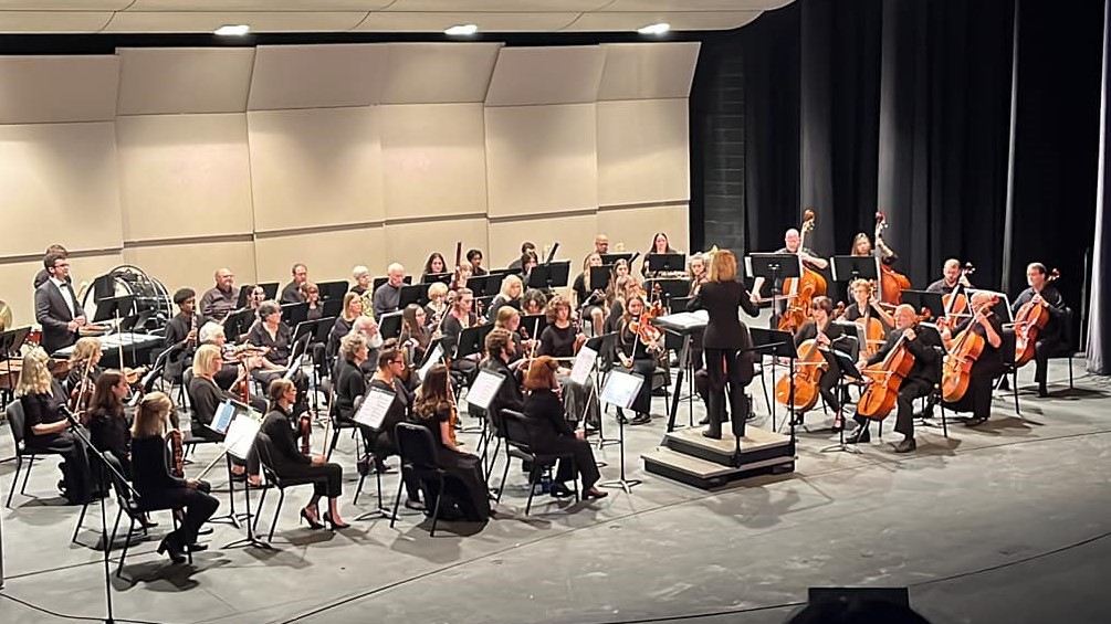 Photo of UTC Symphony Orchestra on stage