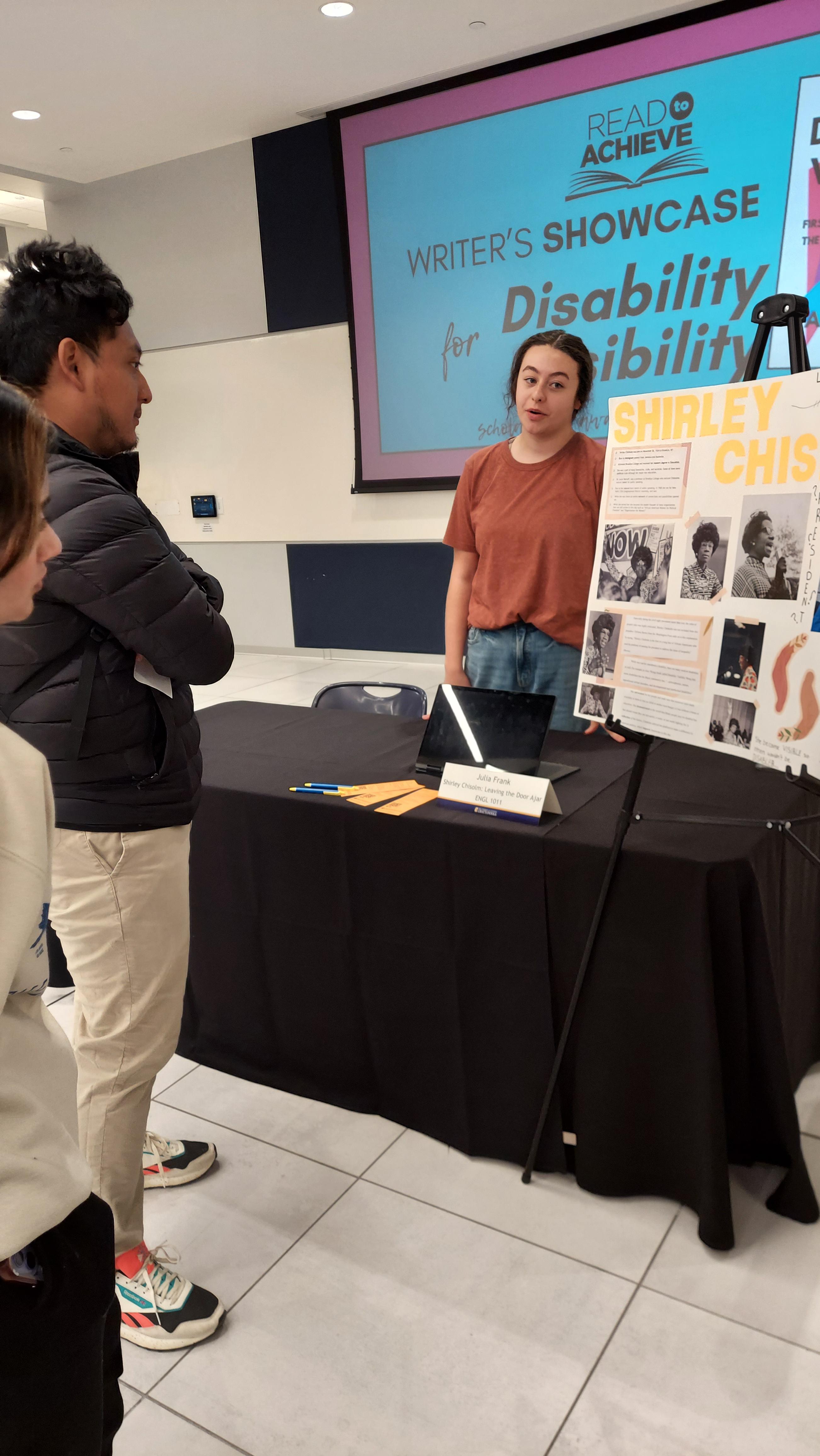 Read2Achieve/Composition Program Writing Showcase for Disability Visibility, Nov. 2023