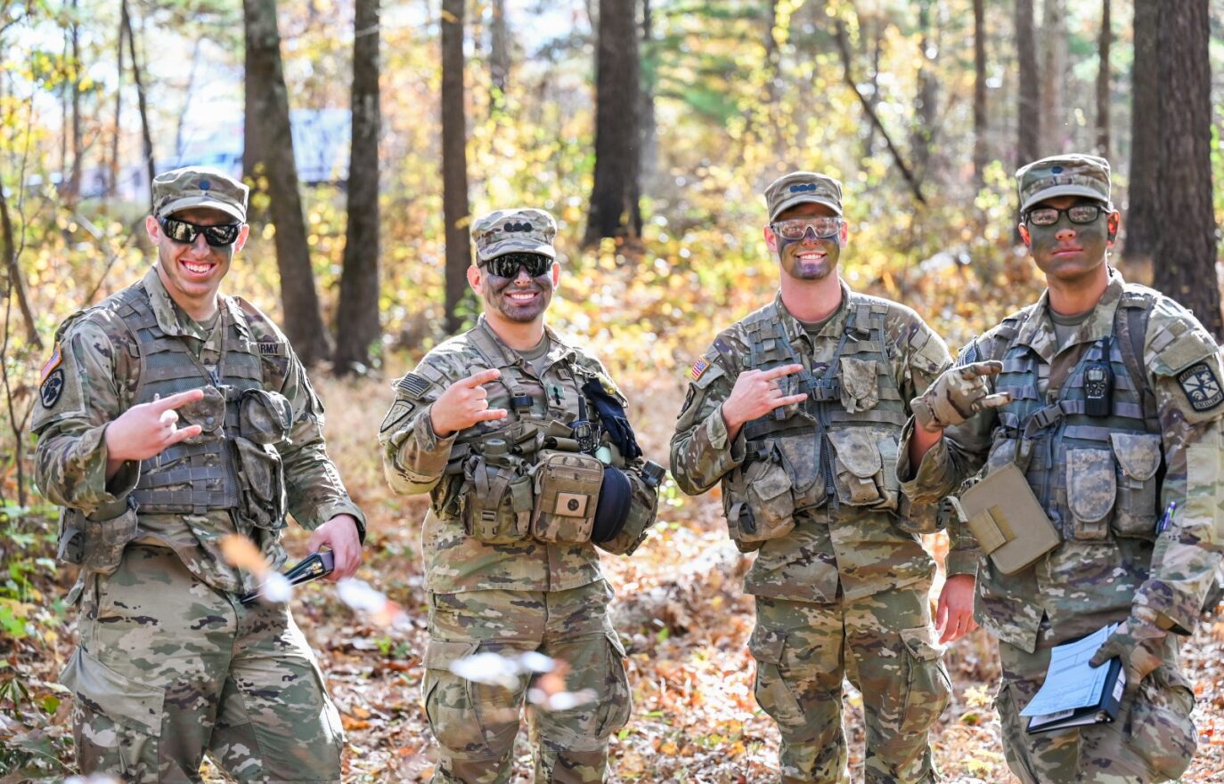 cadets doing the UTC C