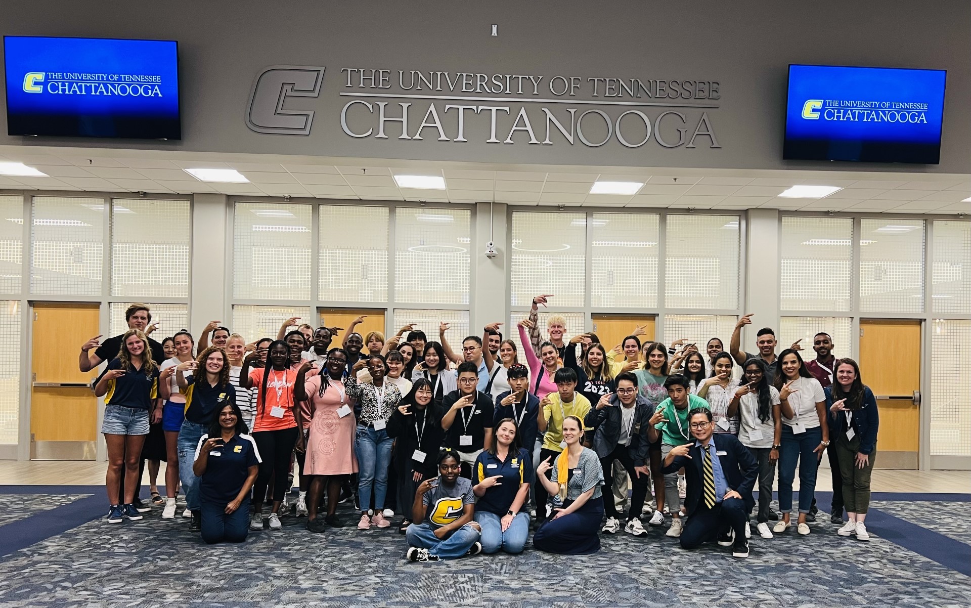 International Student Orientation Group Photo