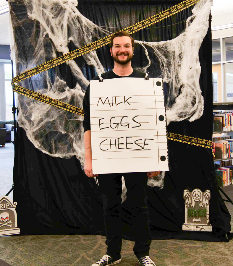 I'm not a shopping list... I'M A GHOST!!!!