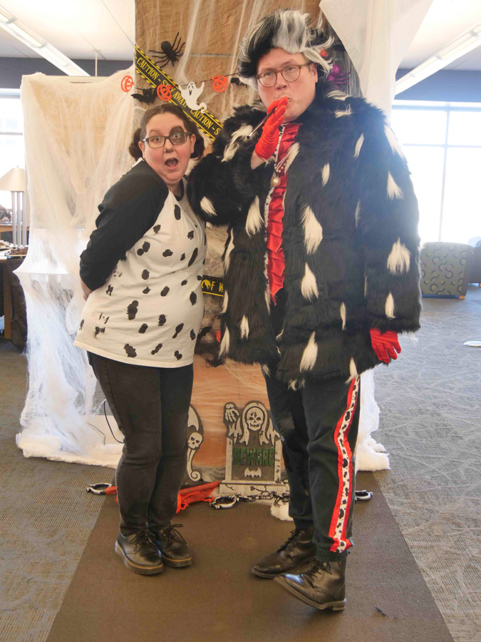 Cruello DeVille and Dalmatian - 1st Place Winners