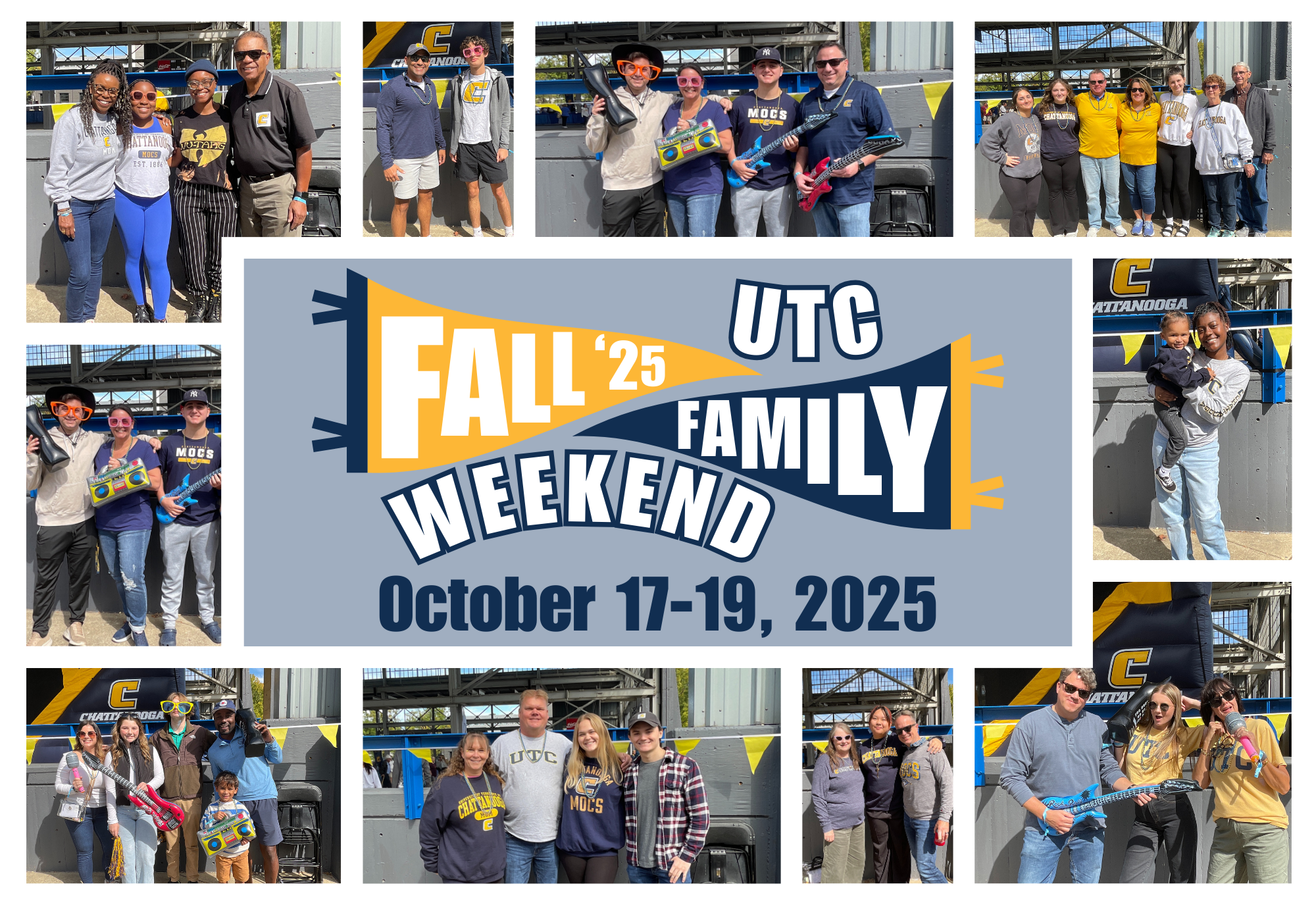 UTC FFW 2025 UTC Fall Family Weekend 2025, October 17-19