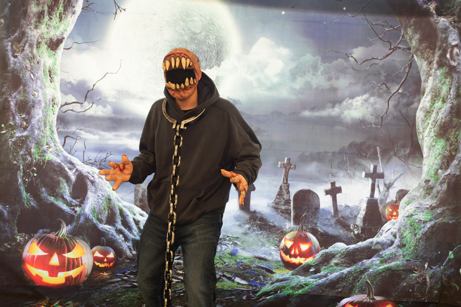 I'm a very hideous fleshy thing possessing another person.