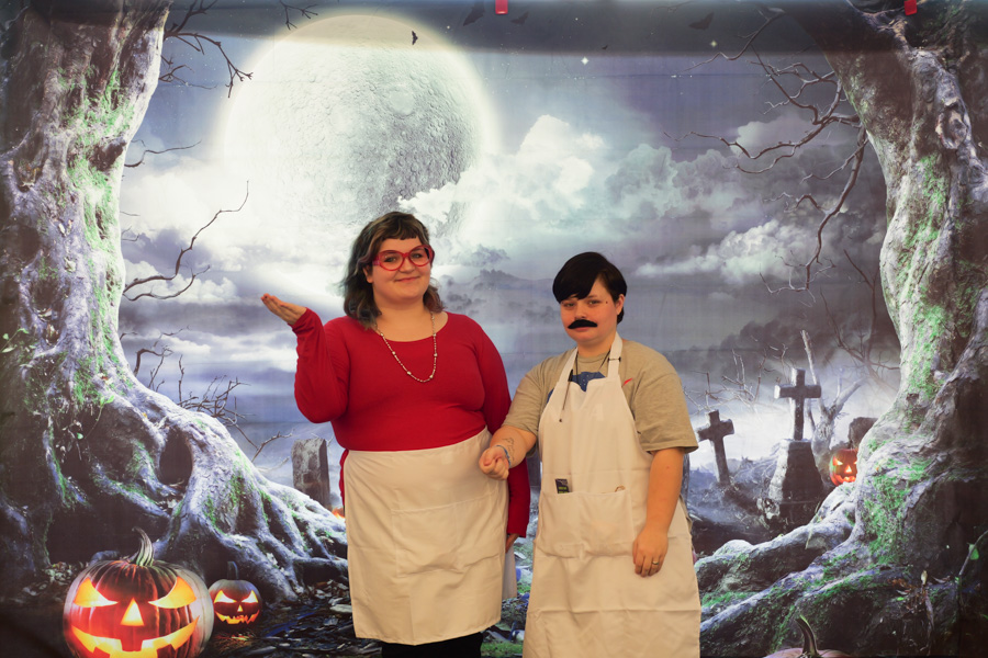 Bob and Linda from Bob's Burgers