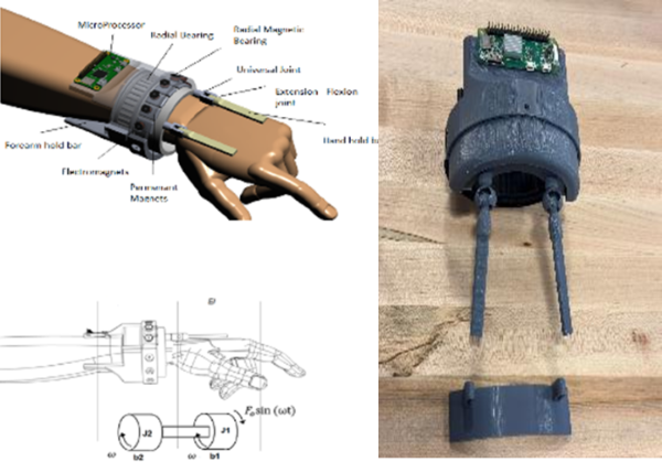 Mechatronics Example: hand prosthetic