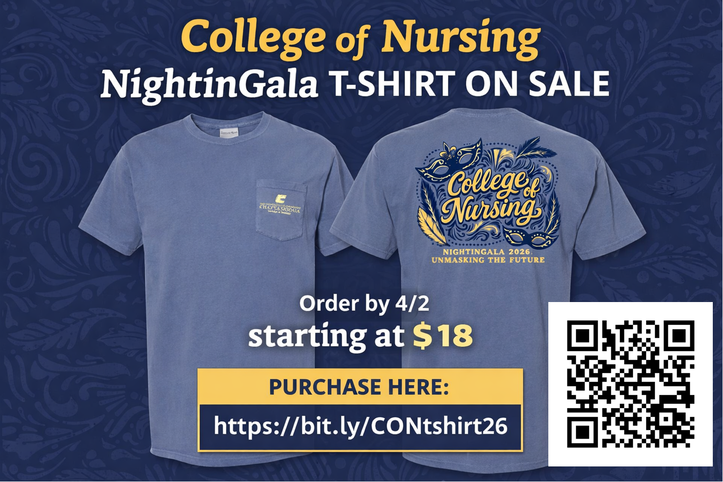 NightinGala T-Shirt for Purchase