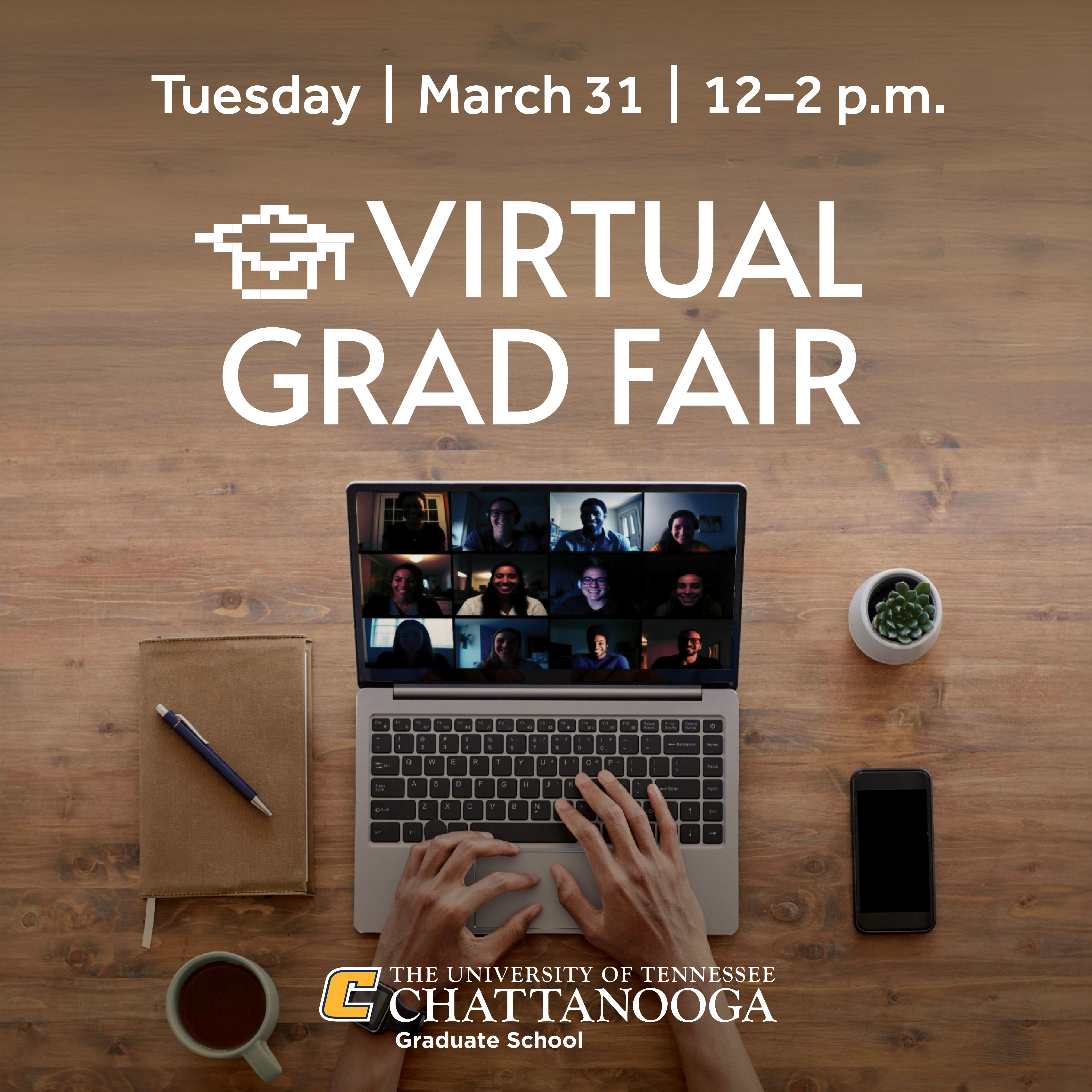 UTC Virtual Grad Fair Graphic - 3/31 from 12-2pm 