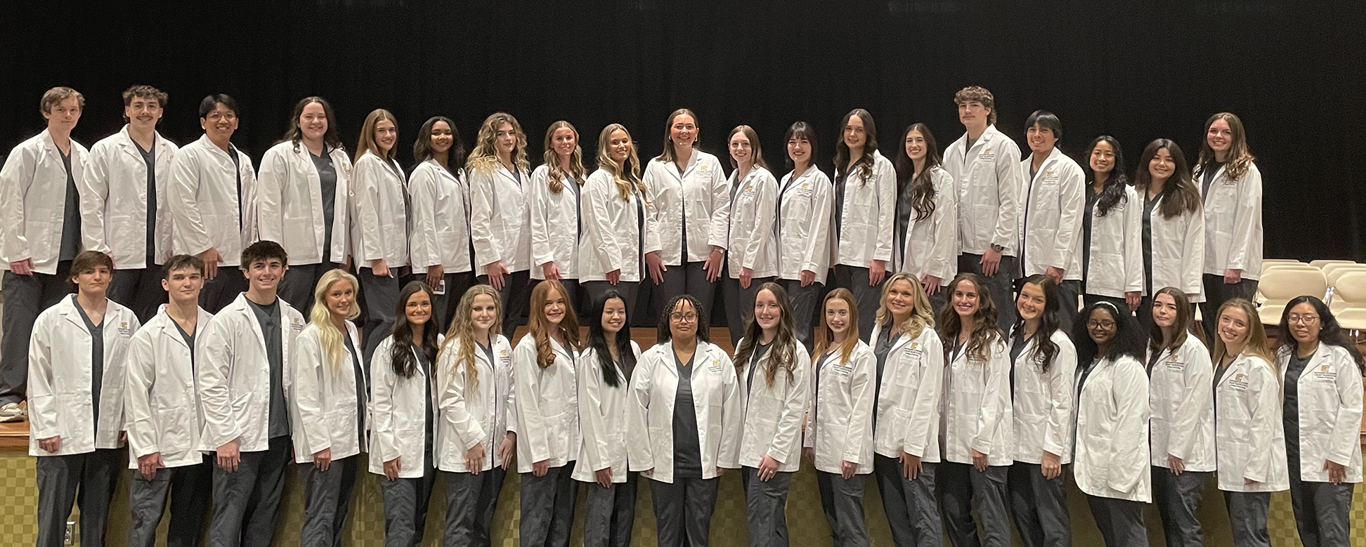 BSN Nursing Students receive White Coats at Ceremony