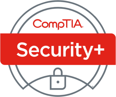 CompTIA Security+ Course Badge