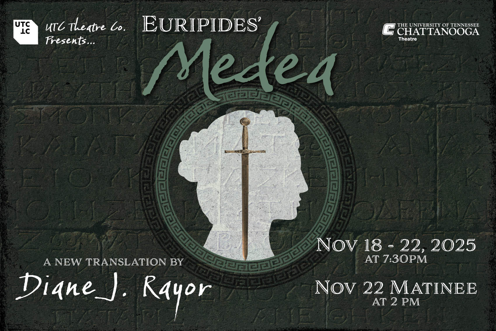 UTC Theatre Co. Presents Medea