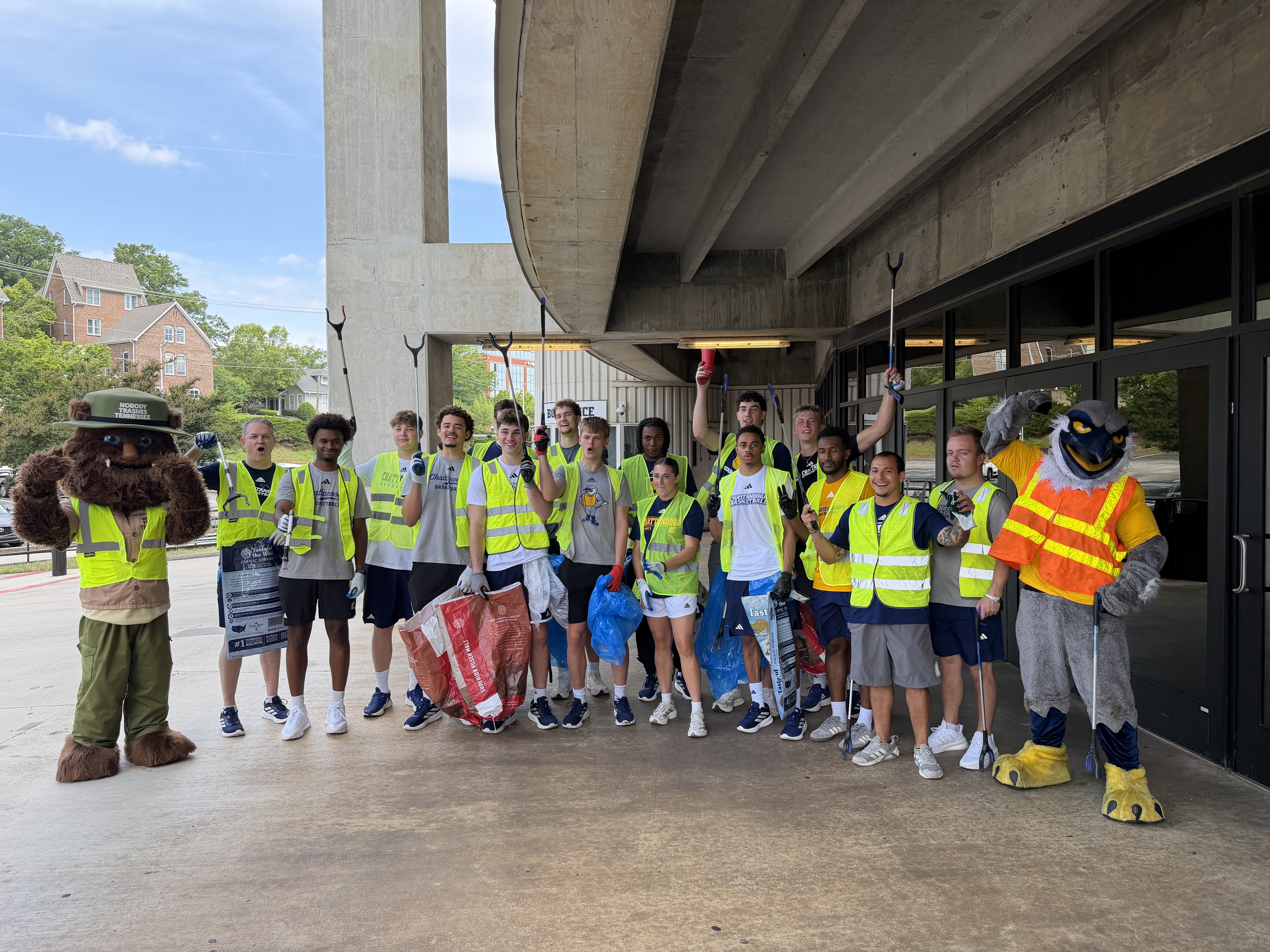 Group photo of volunteers