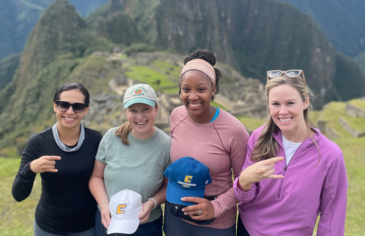 DNP Nursing Students pictured on a recent trip to Peru