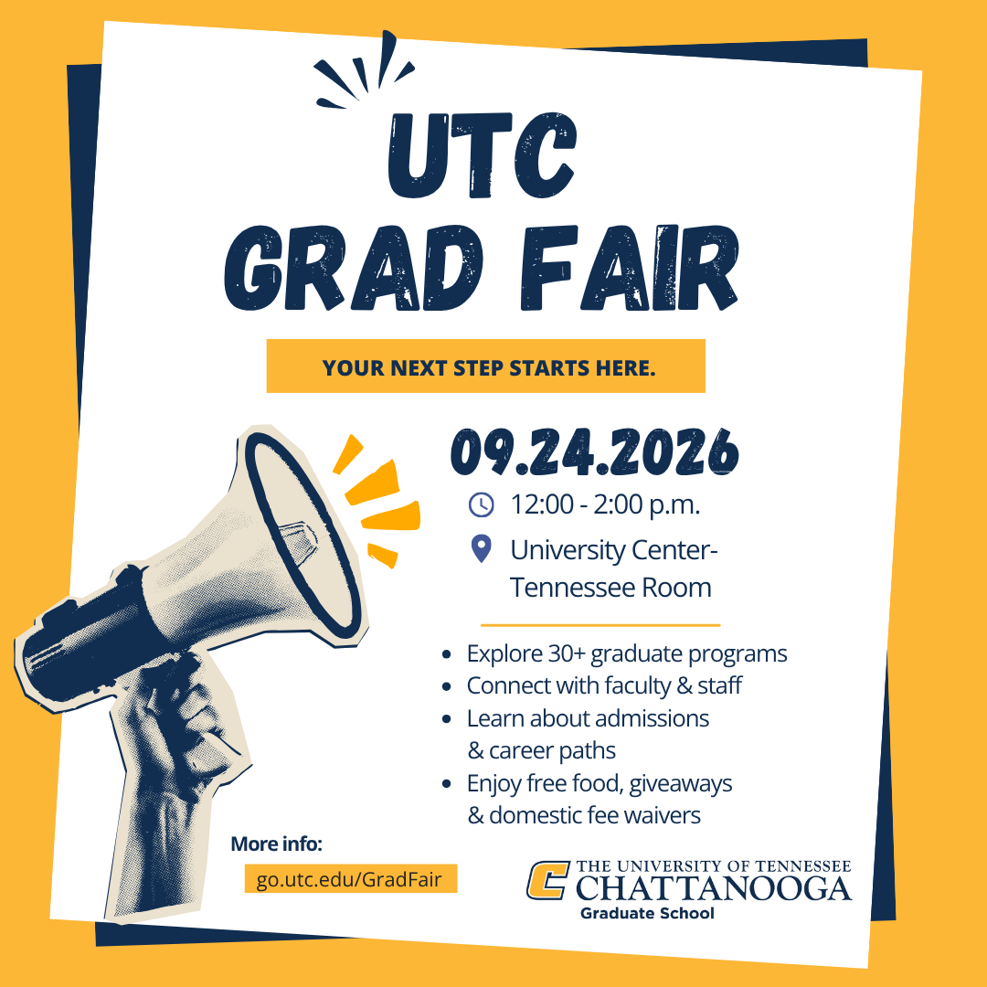 UTC Grad Fair - Sept 24th 12-2pm UC - TN room 