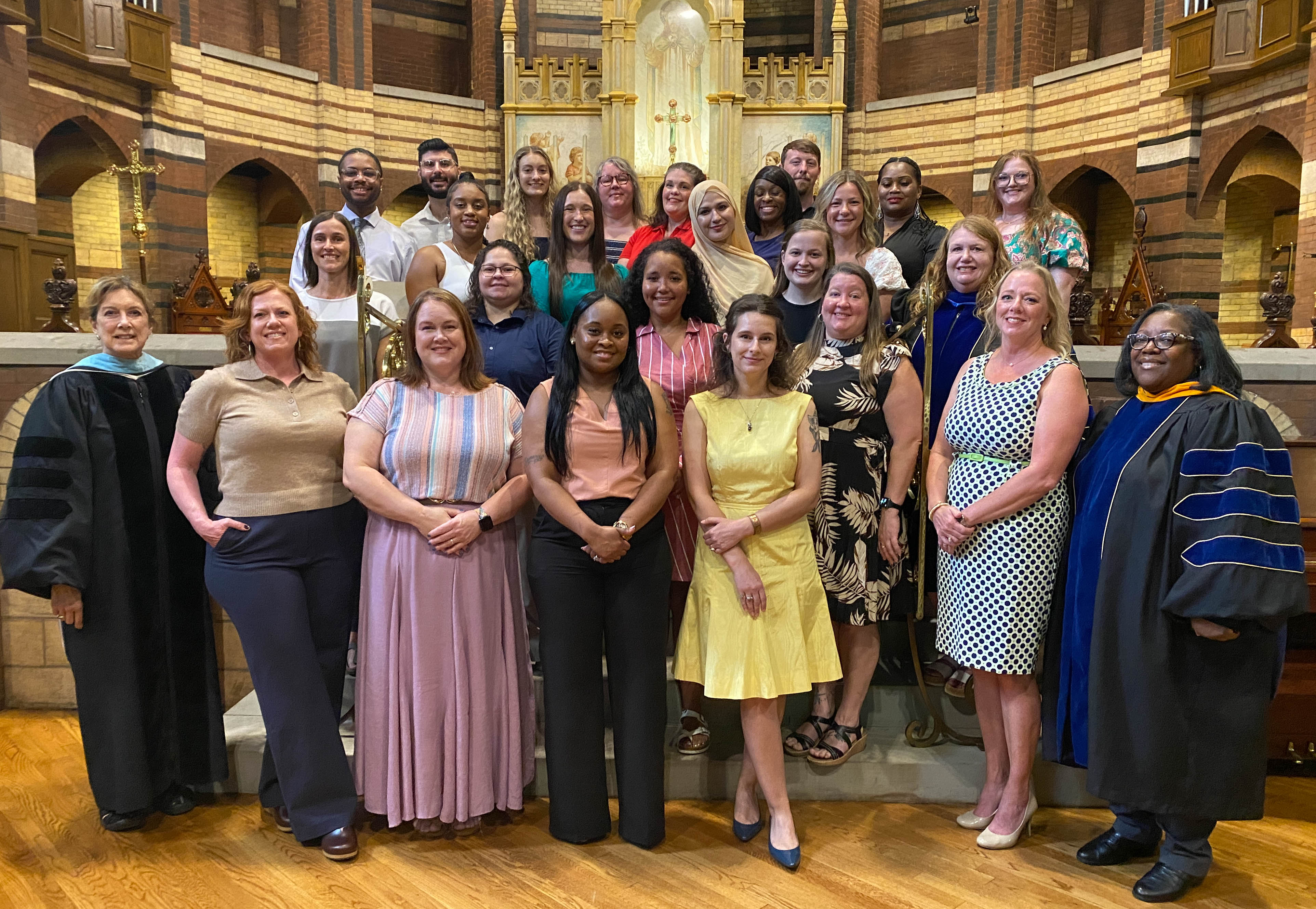 RN-BSN Students and Faculty attend the August 2026 Nursing Honors and Recognition Ceremony