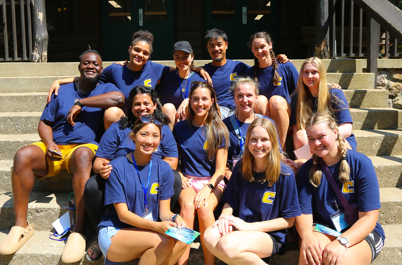 ABSN Nursing Students volunteering at Camp Horizon