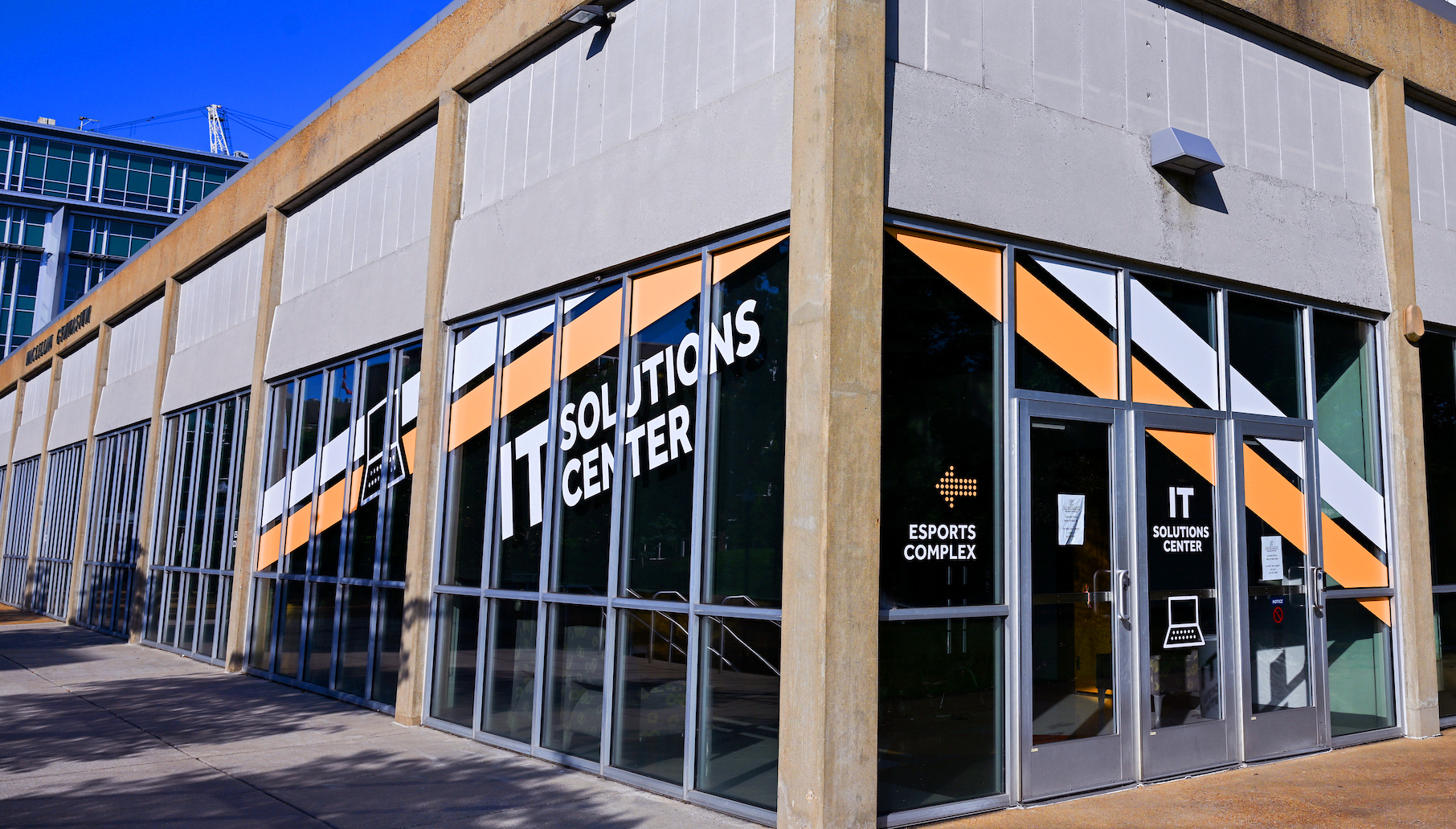 IT Solutions office in the Maclellan Gym